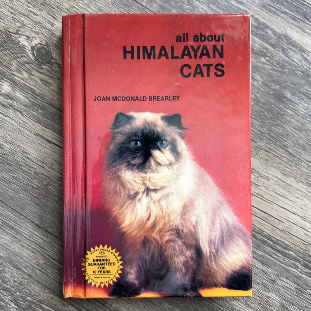 Vintage - All About Himalayan Cats Book